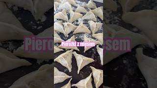 Przepis na pierożki z mięsem food recipe cooking dumplings [upl. by Eniger365]