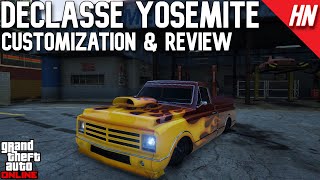 Declasse Yosemite Customization amp Review  GTA Online [upl. by Anaz]