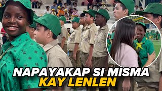 NAPAYAKAP SI MISMA KAY LENLEN [upl. by Ahtnahc]