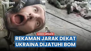 Pasukan Ukraina Dihujani Serangan Udara Rusia saat Bawa Senjata dan Amunisi [upl. by Akers]