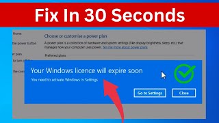 Fix Windows license Will Expire Soon In Windows 11  10  Solve Your Windows License Expire Soon [upl. by Horwath]