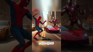 कौन sabse पैसेवाला hai  spiderman funnyavengers shorts [upl. by Donielle]