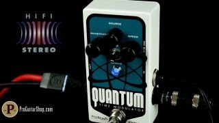 Pigtronix Quantum Time Modulator  Stereo [upl. by Haskins3]