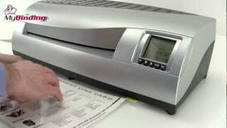 GBC HeatSeal H535 Turbo Pouch Laminator Demo [upl. by Leziar]