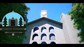 Tour Of Forest Towers In Planet Coaster [upl. by Polik531]