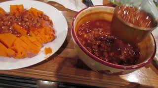 Barbecue Sweet Potato and Maple Baked Beans [upl. by Morse913]