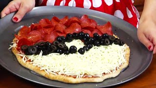 HOW TO MAKE POKEMON PIZZA  NERDY NUMMIES [upl. by Dichy]