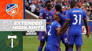 FC Cincinnati put on a Show in First Ever MLS Home Game  Extended Highlights [upl. by Abdul]