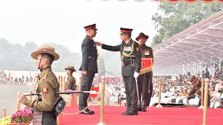 Lt Col Shashi Bhushan  Army Aviation  Army Day Parade lucknow  Gallantry awards indianarmy [upl. by Beret]