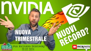 Azioni NVIDIA da COMPRARE o da VENDERE a Wall Street con la trimestrale [upl. by Akemal]