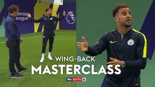 How to play wingback under Pep Guardiola  Kyle Walkers WingBack Masterclass [upl. by Eyla]