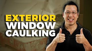 Exterior Window Caulking and Wood Refurbishing  Home Painters Toronto [upl. by Llerrahs]