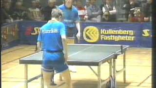 jörgen persson erik lindh elitserien table tennis 1990 [upl. by Cody]