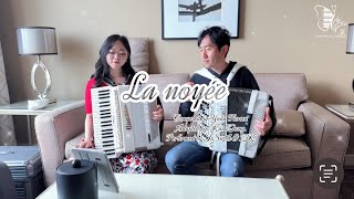 accordion La Noyee  Accordion duet  adapted by Zhong Kai  Amélie  French movie [upl. by Gamal]