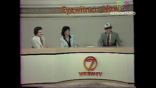 WKBW BUFFALO 7 EYEWITNESS NEWS OUTRO JUNE 23 1985 [upl. by Ibob]