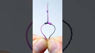 Fishing knot skills Best way to connect 2 fishing lines fishing knot shorts [upl. by Trixi]