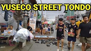 WALK AT YUSECO STREET TONDO MANILA  PHILIPPINES [upl. by Lipfert711]