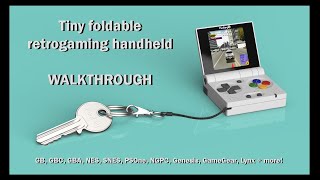 FunKey S  super small handheld  Walkthrough compare size demonstration proscons [upl. by Rodoeht735]