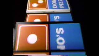 1986 Dominos Pizza quotQuality comes firstquot TV Commercial [upl. by Joyce]