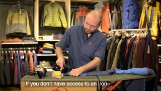 Fjällräven  How to wax G1000 Hybrid Garments [upl. by Bradan]