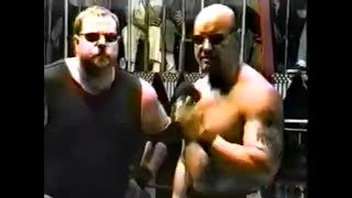 Blade amp Thunder ⚡ interview 🎤 542001 American Pro Wrestling TV taping chesnee South Carolina [upl. by Ibbob]