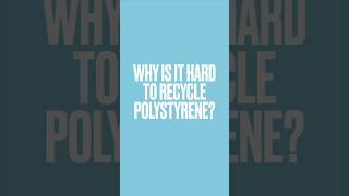 Why is it so hard to recycle polystyrene 📺 [upl. by Onitsuj]