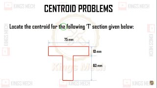 centroid of T section in tamil [upl. by Mart855]