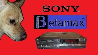 Sony Betamax player [upl. by Asehr]