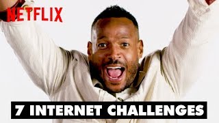 Marlon Wayans Does 7 Internet Challenges  Sextuplets  Netflix [upl. by Maltz410]