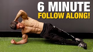 6 Pack Abs Workout  Just 6 Minutes FOLLOW ALONG [upl. by Moncear]