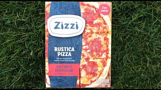 Zizzi PICCANTE PEPPERONI RUSTICA PIZZA  £440  Tesco  408g  Hand Stretched Pizza Review [upl. by Ebanreb861]