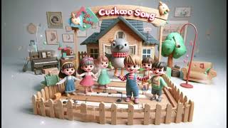 Cuckoo Song A Melody of Time Sing with the Cuckoo  Kids Nursery Song with Lyrics [upl. by Christa]