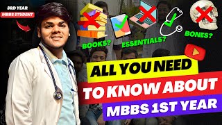 quotMBBS First Year Essentials🩺 Can an Average Student Succeed in MBBS😨 [upl. by Cristian213]