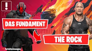 THE ROCK wird DAS FUNDAMENT  The Rock Skin  The Foundation Skin ifyouknowyouknow fortnite [upl. by Hetty]