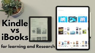 Kindle vs iBooks for School and Research [upl. by Eniger]