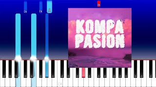 фрози frozy  kompa pasión Piano Tutorial [upl. by Dronel]