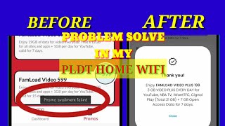 PROMO AVAILMENT FAILED SA PLDT HOME WIFI MO TRY GIGALIFE [upl. by Phyllida]