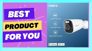 reolink Argus Series 4K 8MP WiFi Security [upl. by Victoria]