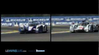 Audi vs Toyota  2012 Le Mans 24 Hours  LeMansLivecom [upl. by Oecile]