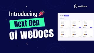 🎉Introducing the Next Gen of weDocs  The Ultimate WordPress Documentation Plugin [upl. by Arbba702]