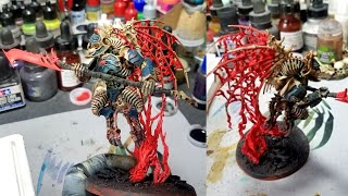 Painting Morghast Archai Ossiarch Bonereapers Warhammer Age of Sigmar [upl. by Helbonia]