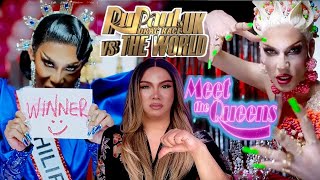 Meet the Queens Uk VS the World Season 2 Reaction [upl. by Orsa273]