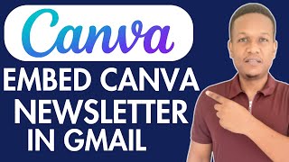 How To Embed Canva Newsletter In Email [upl. by Vandervelde651]