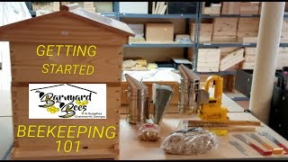 Beekeeping for beginners and what you need to get started [upl. by Annaesor]