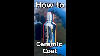 How to Ceramic Coat your Car at Home DIY [upl. by Clausen315]