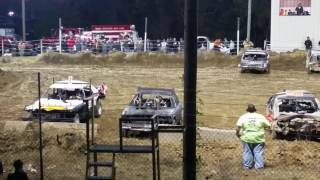 Brandon Dixon 2016 Crawford County Demo Derby [upl. by Wettam]