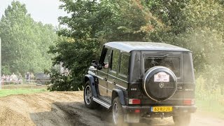 Going offroad in a Mercedes G55 AMG Kompressor 4WD Festival [upl. by Hessler207]