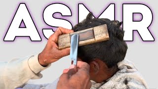 ASMR Fast Hair Cutting amp Shaving With Barber Old ASMR [upl. by Asaert]