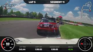 2024 Hoosier Super Tour BSpec Mid Ohio Trenton Kramer POV Sunday [upl. by Carny]