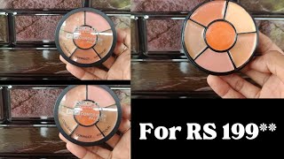 Insight pro concealer palette For ₹199  ultimate REVIEW reviewinsight [upl. by Ailssa]